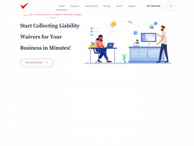 smartwaiverforms.com snapshot