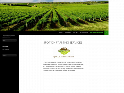 spotonfarming.com snapshot