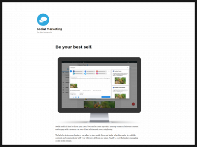 www.socialmarketingplatform.com snapshot