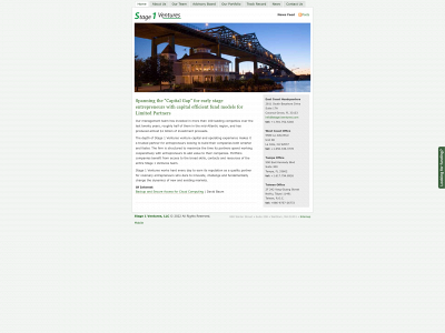 stage1ventures.com snapshot