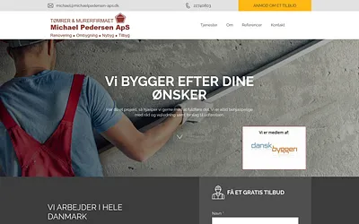 michaelpedersen-aps.dk snapshot