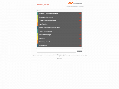 redlanguages.com snapshot