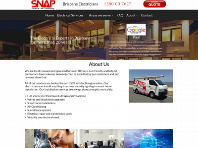 snapelectrical.com.au snapshot