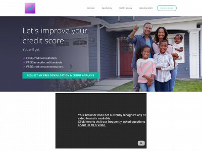 newlegacycreditrepair.com snapshot