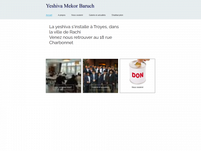 mekorbaruch.fr snapshot