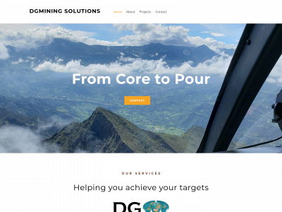 dgminingservices.com snapshot