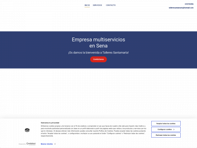 talleressantamaria.es snapshot