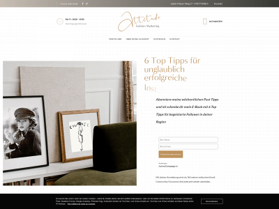 attitude-fashionmarketing.com snapshot