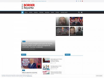 theborderreports.com snapshot