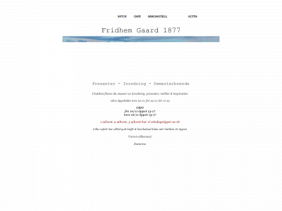 fridhemgaard.com snapshot