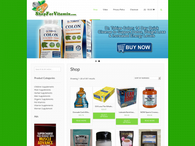 shopforvitamin.com snapshot