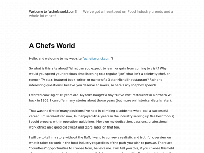 achefsworld.com snapshot