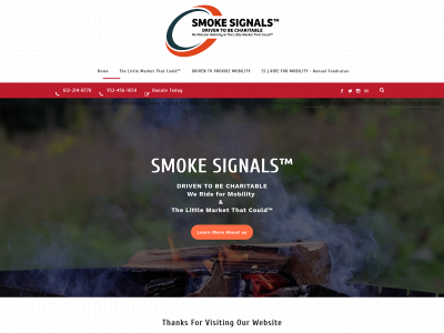 www.sendingasmokesignal.org snapshot