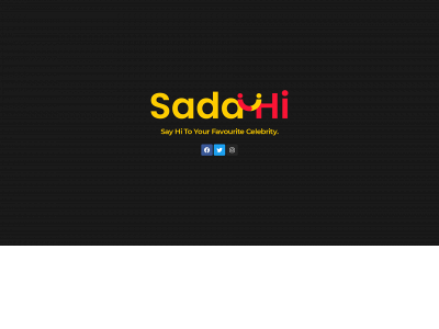 sadahi.com snapshot
