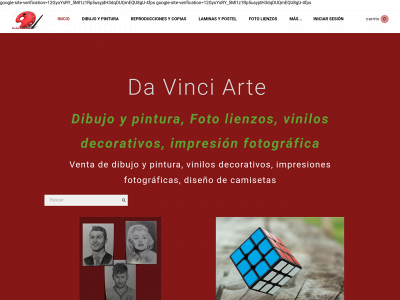 www.davinciarte.com snapshot