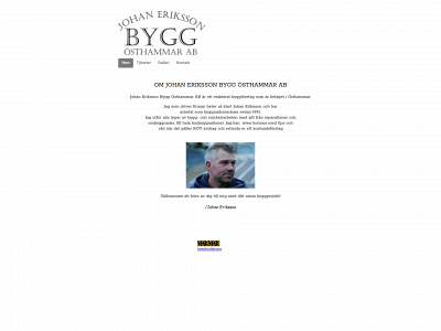johanerikssonbygg.com snapshot