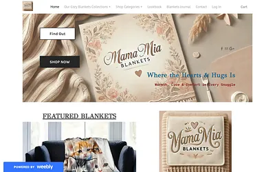 mamamiablankets.weebly.com snapshot