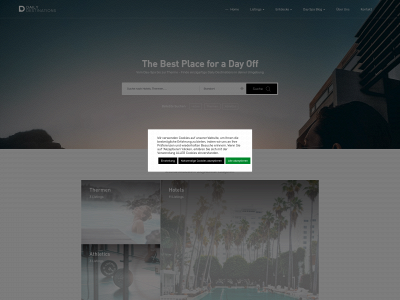 daily-destinations.com snapshot