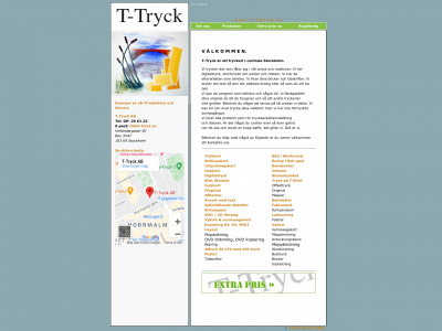 t-tryck.se snapshot