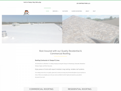 jdcontractors.com snapshot