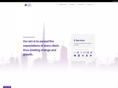 saga-international.com snapshot
