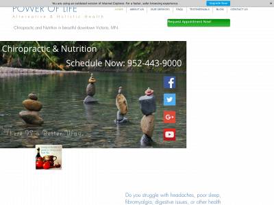 poweroflifehealth.com snapshot