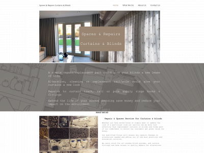 repairssparescurtainsblinds.co.uk snapshot