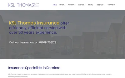 kslthomas.com snapshot