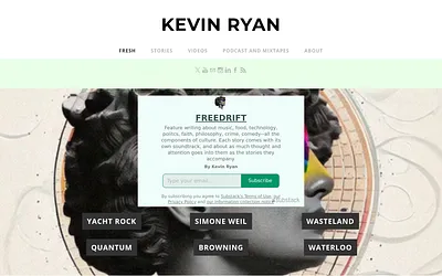 www.kevinryan.us snapshot
