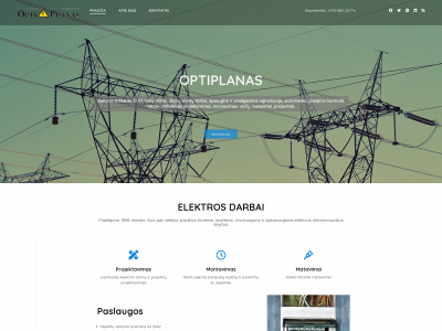 optiplanas.lt snapshot