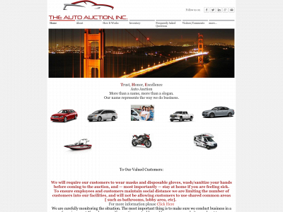 www.theautoauction.net snapshot