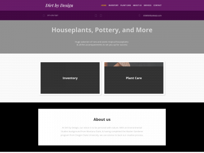 dirtbydesign.com snapshot