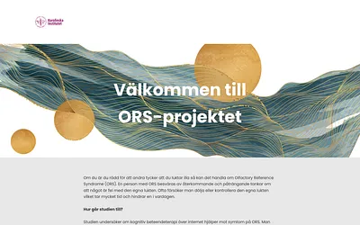 orsprojektet.se snapshot