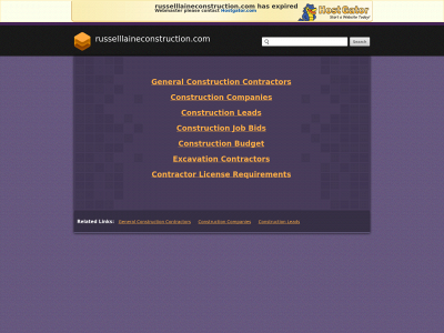 russelllaineconstruction.com snapshot