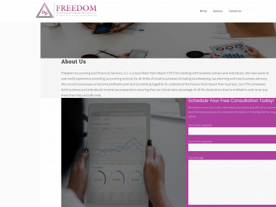 freedomafs.com snapshot