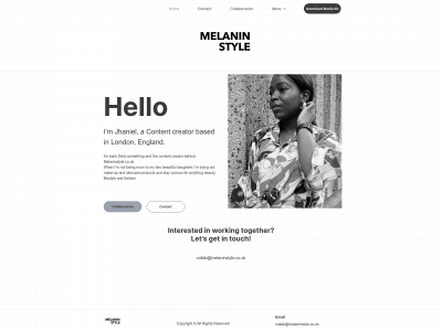 melaninstyle.co.uk snapshot