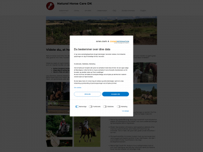 naturalhorsecare.dk snapshot