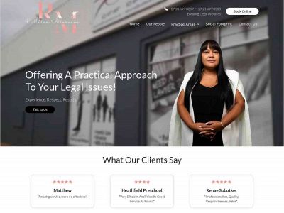 rmillerattorneys.co.za snapshot