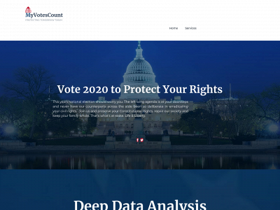 myvotescount.org snapshot