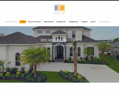 ducarconstruction.com snapshot