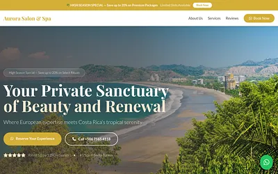 auroraspasantateresa.com snapshot