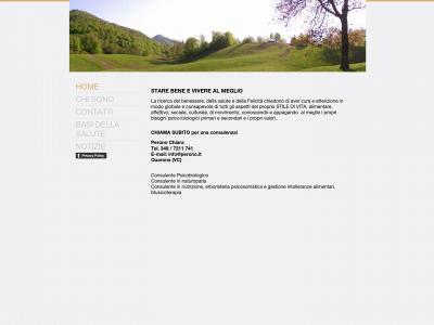 perono.it snapshot