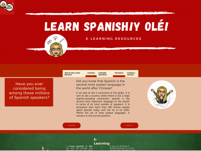 learnspanishyole.co.uk snapshot