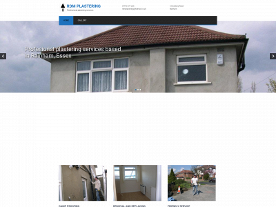 rdmplastering.co.uk snapshot