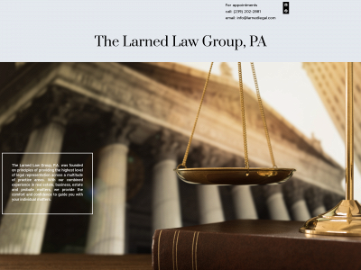 larnedlegal.com snapshot