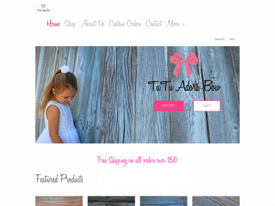 www.tutuadorabow.com snapshot