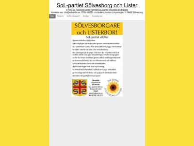 solpartiet.se snapshot