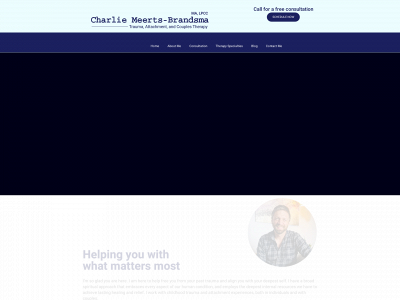 charliemeerts.com snapshot