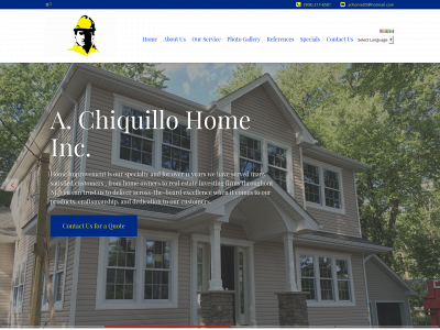 achiquillohomeinc.com snapshot