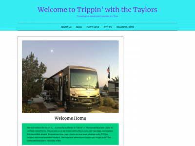 trippinwiththetaylors.com snapshot